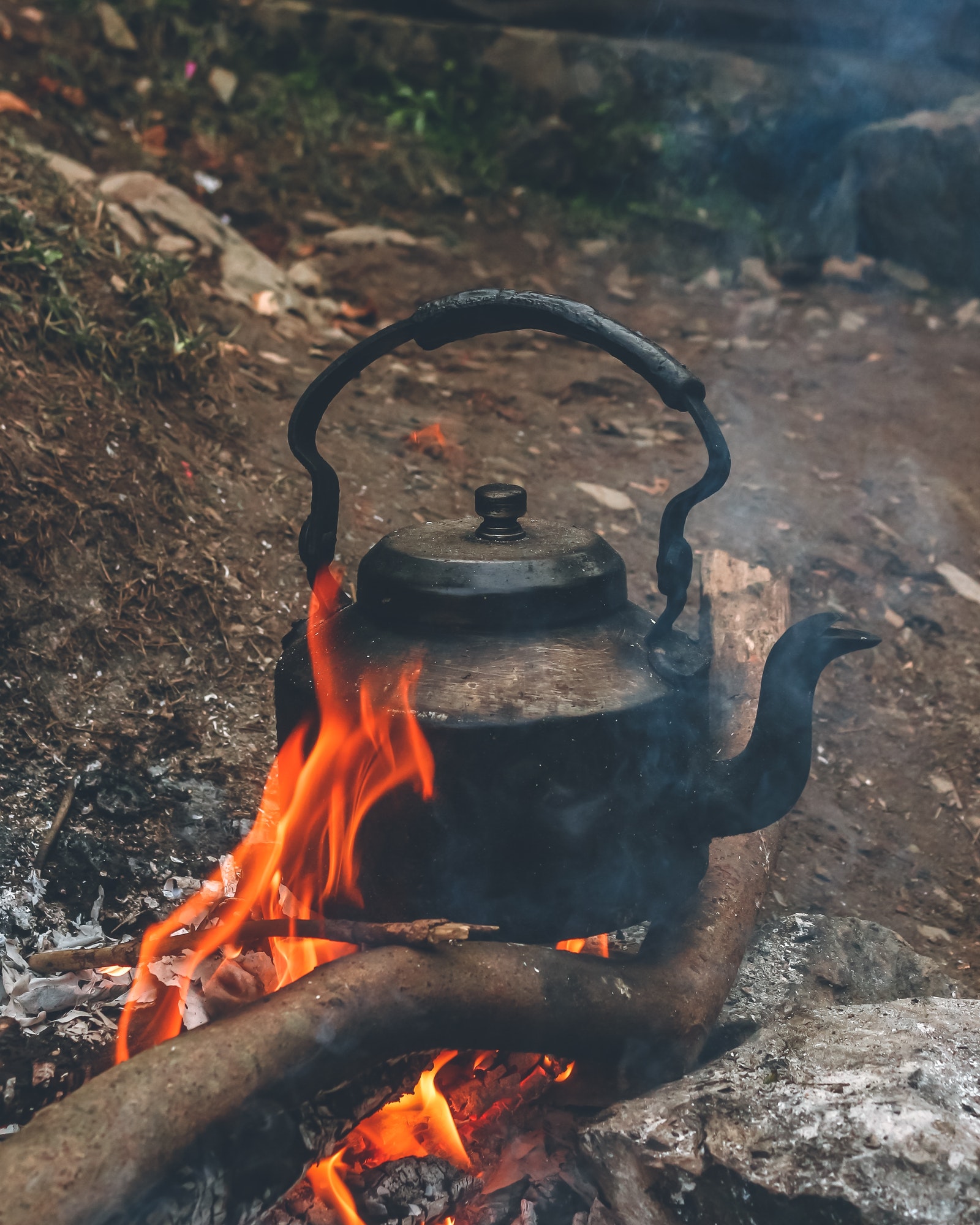 Kettle on fire....