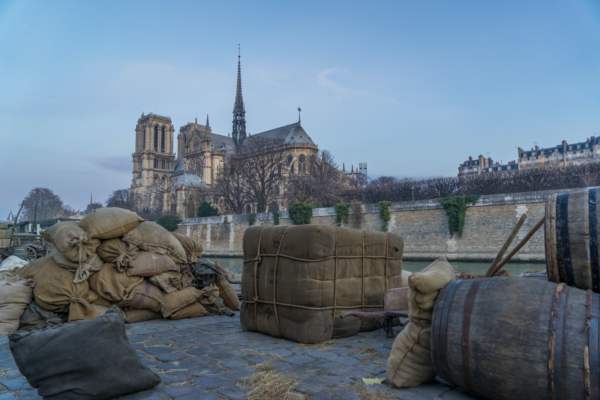 Old Paris docks